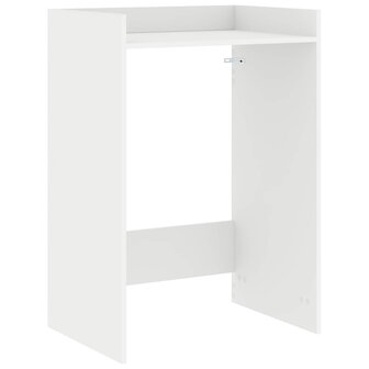 Wasmachinekast met opslag Wit 67,5 x 48 x 97 cm Bewerkt hout 2