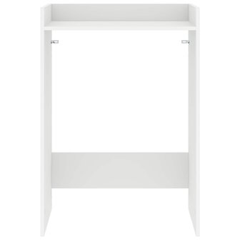 Wasmachinekast met opslag Wit 67,5 x 48 x 97 cm Bewerkt hout 5