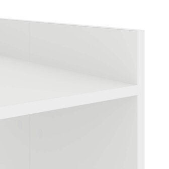 Wasmachinekast met opslag Wit 67,5 x 48 x 97 cm Bewerkt hout 8