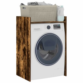 Wasmachinekast Gerookt eiken 67,5 x 48 x 97 cm Bewerkt hout 3