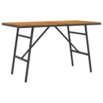 Eettafel Bruin 110 x 55 x 61,5 cm Massief Acaciahout 1