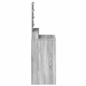 Kaptafel Grijs Sonoma 50 x 41 x 135 cm Bewerkt hout 5