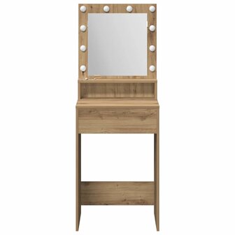 Kaptafel Artisan Eiken 50 x 41 x 135 cm Bewerkt hout 4