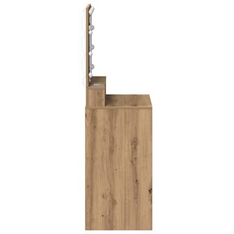 Kaptafel Artisan Eiken 50 x 41 x 135 cm Bewerkt hout 5