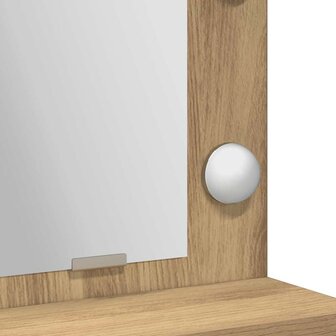 Kaptafel Artisan Eiken 50 x 41 x 135 cm Bewerkt hout 8