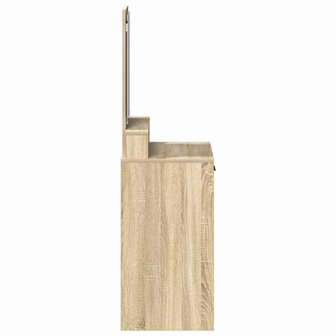 Kaptafel Sonoma Eiken 50 x 41 x 140 cm Bewerkt hout 7