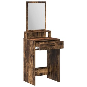 Kaptafel Gerookt eiken 50 x 41 x 140 cm Bewerkt hout 5