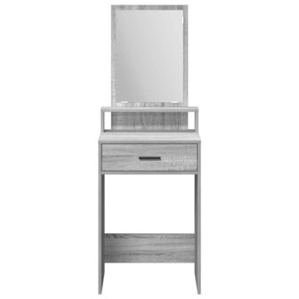 Kaptafel Grijs Sonoma 50 x 41 x 140 cm Bewerkt hout 6