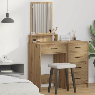 Kaptafel Artisan Eiken 50 x 41 x 140 cm Bewerkt hout 1
