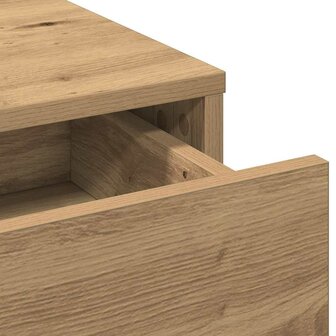 Kaptafel Artisan Eiken 50 x 41 x 140 cm Bewerkt hout 9