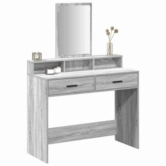 Kaptafel Grijs Sonoma 100 x 41 x 140 cm Bewerkt hout 3