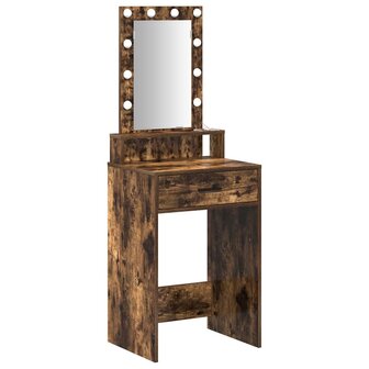 Kaptafel met lade Bruin 50 x 41 x 140 cm Bewerkt hout 2