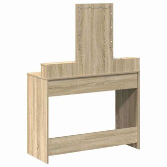 Kaptafel met lade Bruin 100 x 41 x 140 cm Bewerkt hout 7