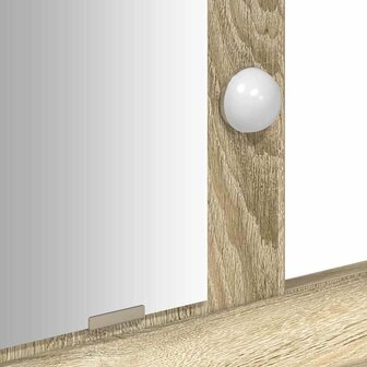 Kaptafel met lade Bruin 100 x 41 x 140 cm Bewerkt hout 9