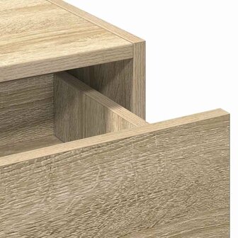 Kaptafel met lade Bruin 60 x 40 x 70 cm Bewerkt hout 9