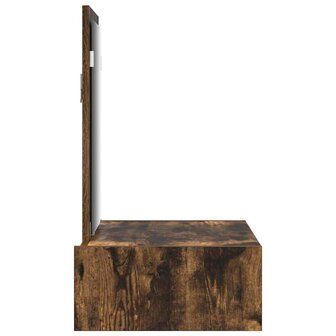 Kaptafel met lade Bruin 60 x 40 x 70 cm Bewerkt hout 7