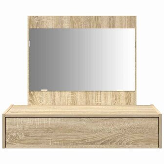 Kaptafel met lade Bruin 83 x 40 x 70 cm Bewerkt hout 6