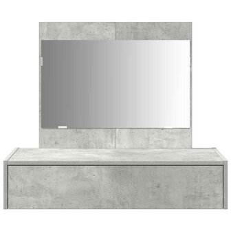 Kaptafel met lade Grijs 83 x 40 x 70 cm Bewerkt hout 6