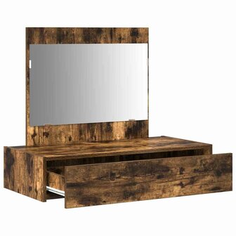 Kaptafel met lade Bruin 83 x 40 x 70 cm Bewerkt hout 5