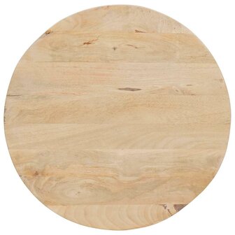 Salontafelset2 pcs Bruin Massief mangohout en staal 7
