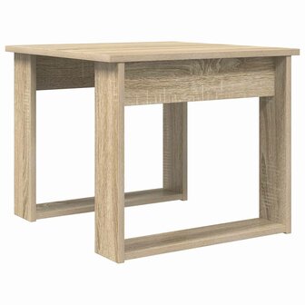 Salontafelset2 pcs Sonoma Eiken Bewerkt hout 6