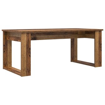 Salontafelset2 pcs Oudhout Bewerkt hout 6