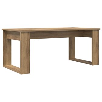 Salontafelset2 pcs Artisan Eiken Bewerkt hout 6