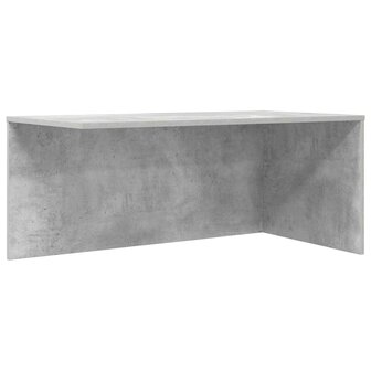 Salontafelset2 pcs Beton Grijs Bewerkt hout 6