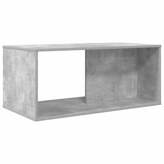Salontafelset2 pcs Beton Grijs Bewerkt hout 7