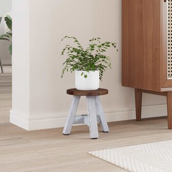 Kruk Naturel 22 x 22 x 24 cm Mahoniehout 3