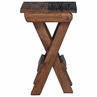 Kruk Naturel 30 x 30 x 48 cm Massief gerecycled hout 6
