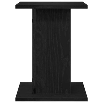 Luidsprekerstandaards 2 pcs Zwart Eiken 30 x 30 x 40 cm 7