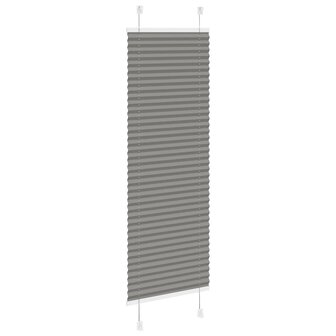 Pliss&eacute; rolgordijn 40x100 cm stofbreedte 39,4 cm antraciet 4