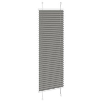 Pliss&eacute; rolgordijn 45x100 cm stofbreedte 45 cm antraciet 4