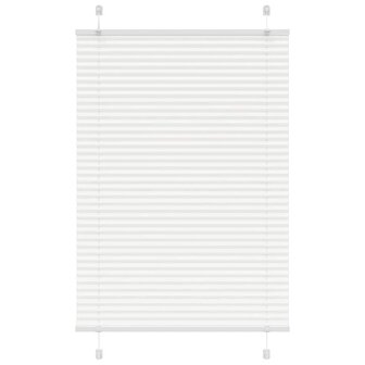 Pliss&eacute; rolgordijn 85x100 cm stofbreedte 85 cm polyester wit 1