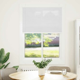 Pliss&eacute; rolgordijn 85x100 cm stofbreedte 85 cm polyester wit 2