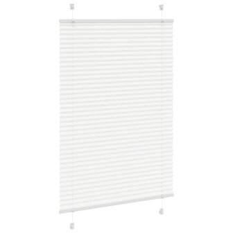 Pliss&eacute; rolgordijn 85x100 cm stofbreedte 85 cm polyester wit 3