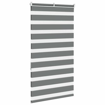 Duo Rolgordijn 75x150 cm stofbreedte 70 cm donkergrijs 4