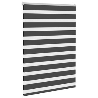 Duo Rolgordijn 100x100 cm stofbreedte 95 cm zwart 3