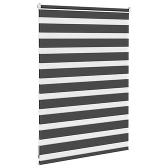 Duo Rolgordijn 100x100 cm stofbreedte 95 cm zwart 4