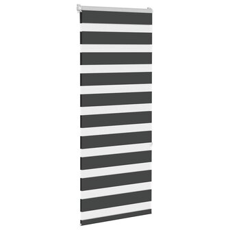Duo Rolgordijn 55x150 cm stofbreedte 50 cm zwart 3