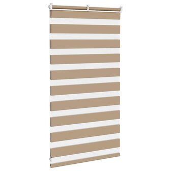 Duo Rolgordijn 75x100 cm stofbreedte 70 cm polyester zandbruin 5