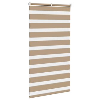 Duo Rolgordijn 85x100 cm stofbreedte 80 cm polyester zandbruin 4