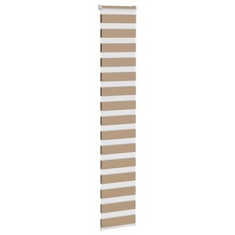 Duo Rolgordijn 40x200 cm stofbreedte 35 cm polyester zandbruin 3