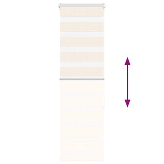 Duo Rolgordijn 45x150 cm stofbreedte 40 cm polyester marmerbeige 5