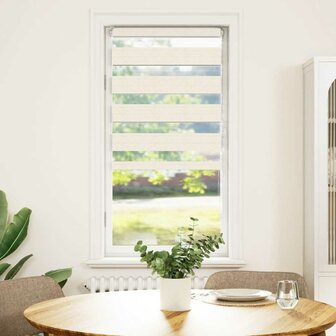 Duo Rolgordijn 55x150 cm stofbreedte 50 cm polyester marmerbeige 2