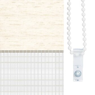 Duo Rolgordijn 80x150 cm stofbreedte 75 cm polyester marmerbeige 9