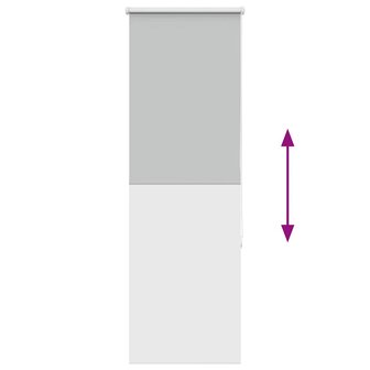 Rolgordijn verduisterend 60x175cm stofbreedte 55,7 cm polyester 9
