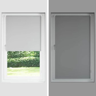 Rolgordijn verduisterend 60x130 cm stofbreedte 55,7cm polyester 9