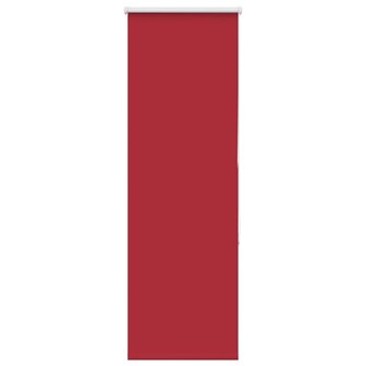 Rolgordijn 40x175 cm stof verduisterend rood Stofbreedte 35,7cm 2